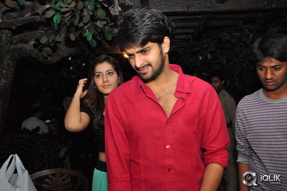 Oohalu-Gusagusalaade-Team-Gift-To-Radio-Mirchi-Contest-Winner